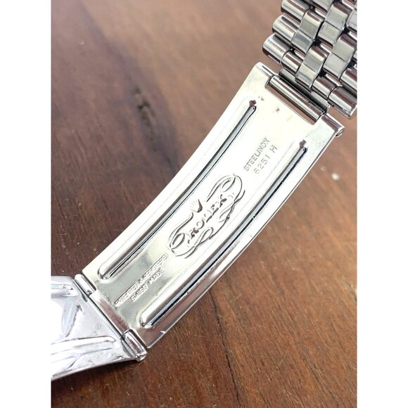 Rolex Datejust Men's Watch 1601 Vintage 1971 Swiss Automatic Silver Steel 36mm - Picture 4 of 13